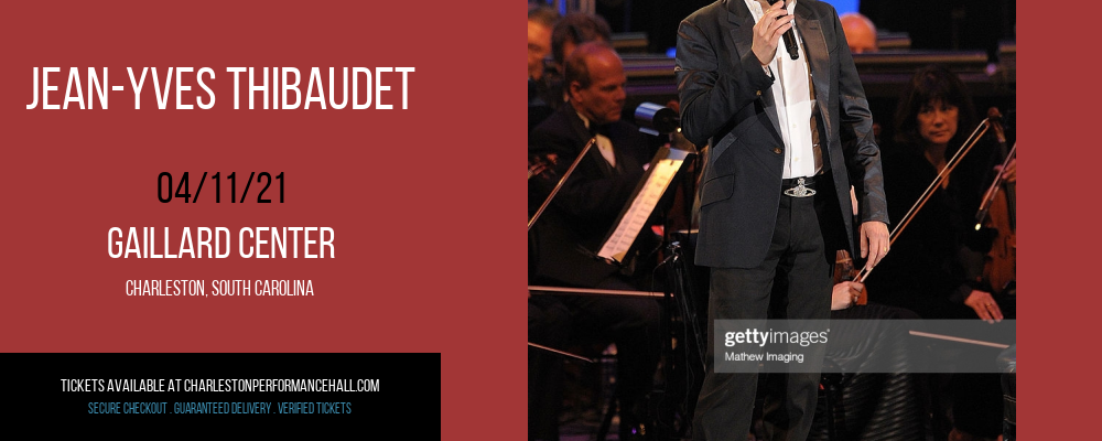 Jean-Yves Thibaudet at Gaillard Center tickets Jean-Yves Thibaudet at Gaillard Center