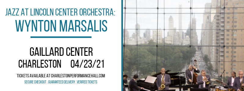 Jazz at Lincoln Center Orchestra: Wynton Marsalis at Gaillard Center