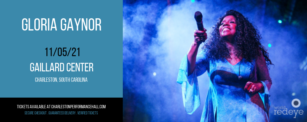 Gloria Gaynor at Gaillard Center tickets Gloria Gaynor at Gaillard Center