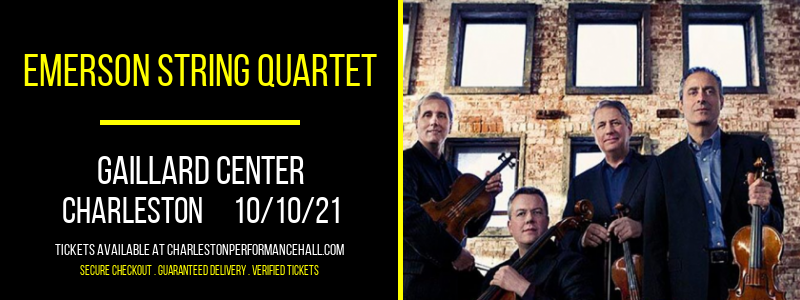 Emerson String Quartet at Gaillard Center tickets Emerson String Quartet at Gaillard Center