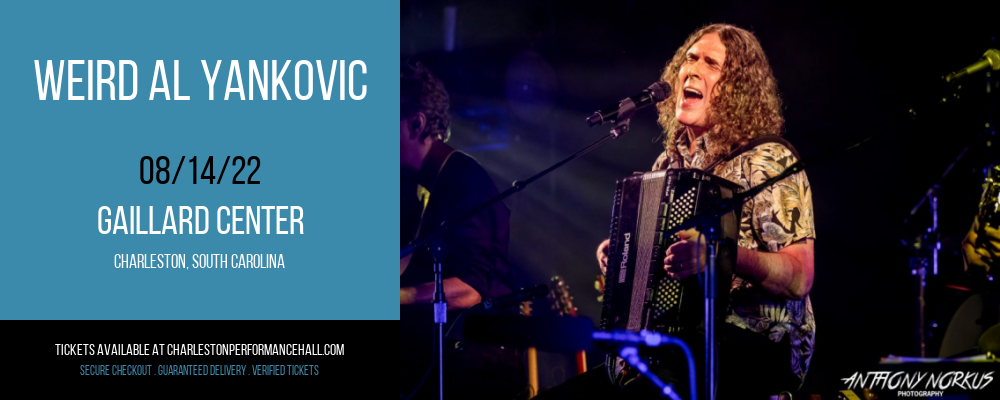 Weird Al Yankovic at Gaillard Center tickets Weird Al Yankovic at Gaillard Center