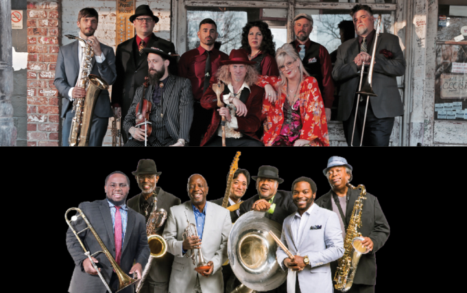 Squirrel Nut Zippers & The Dirty Dozen Brass Band at Gaillard Center