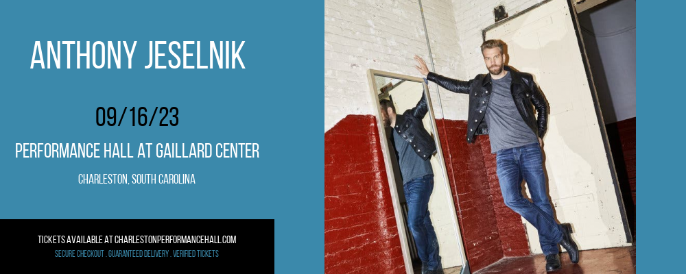 Anthony Jeselnik at Performance Hall At Gaillard Center