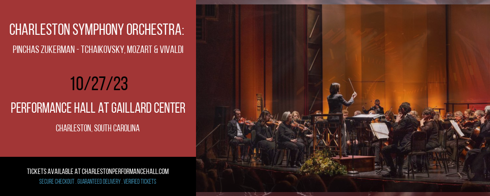 Charleston Symphony Orchestra at Performance Hall At Gaillard Center