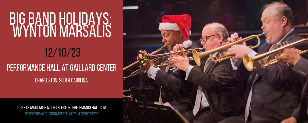 Big Band Holidays at Performance Hall At Gaillard Center