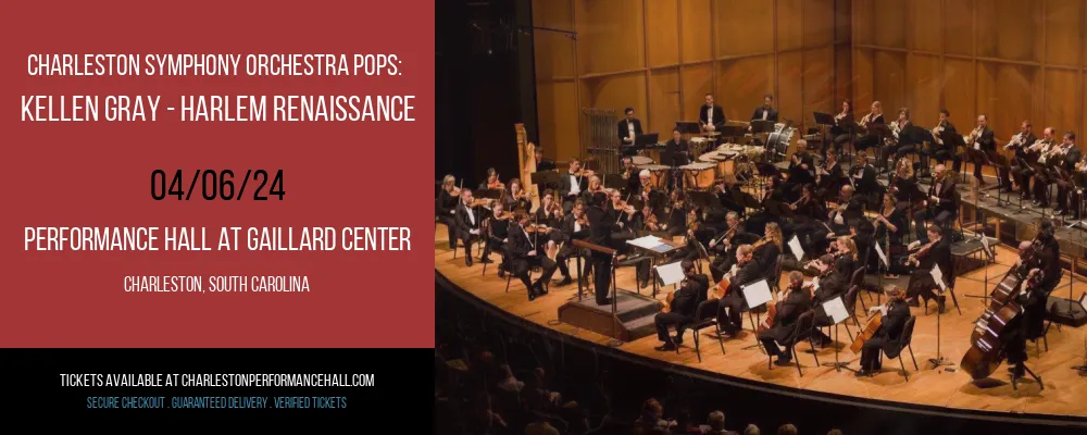 Charleston Symphony Orchestra Pops at Performance Hall At Gaillard Center