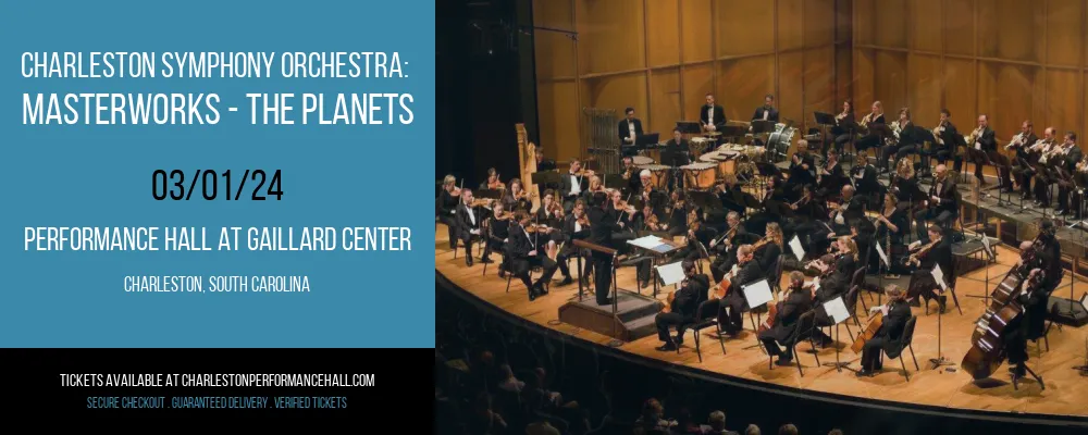 Charleston Symphony Orchestra at Performance Hall At Gaillard Center