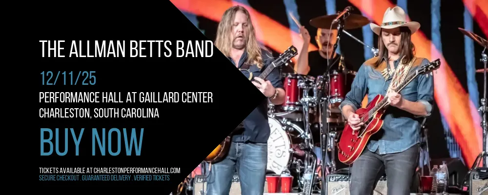 The Allman Betts Band at Performance Hall At Gaillard Center