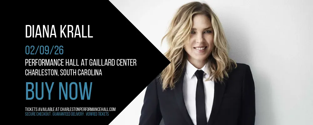 Diana Krall at Performance Hall At Gaillard Center