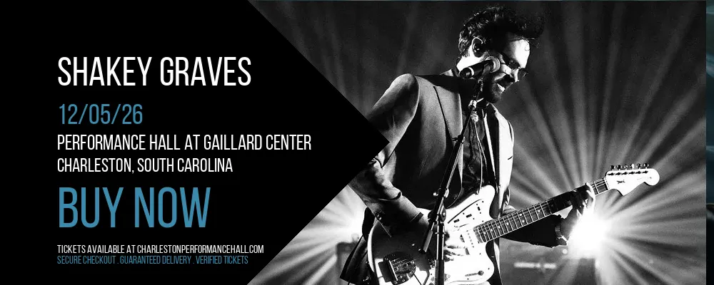 Shakey Graves at Performance Hall At Gaillard Center