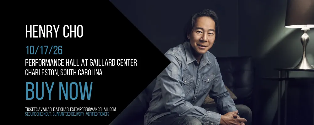 Henry Cho at Performance Hall At Gaillard Center